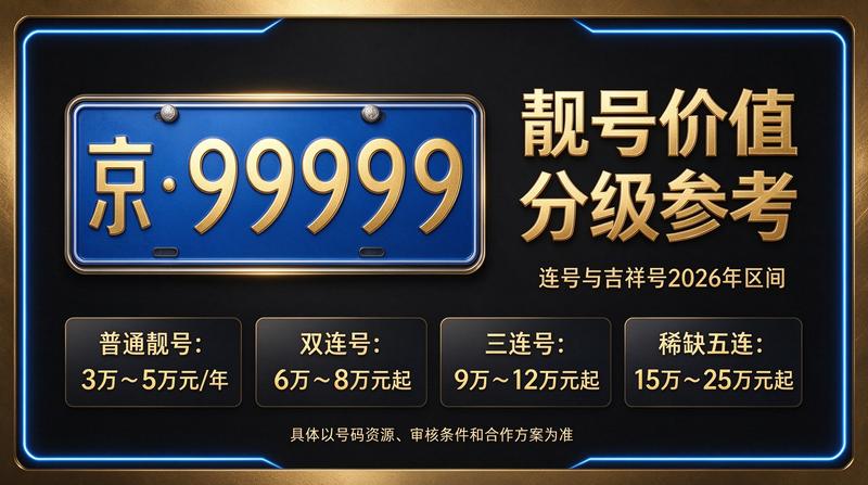 2026年京牌租赁服务实景图